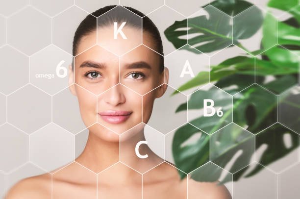 glowing hydrated healthy skin texture close up showing effects of hyaluronic acid routine