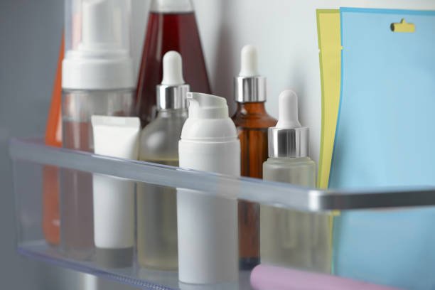 skincare products serum moisturizer and SPF lined up on bathroom shelf showing correct layering order to prevent pilling
Caption: Pilling is almost always a layering or timing issue — not a problem with your products themselves