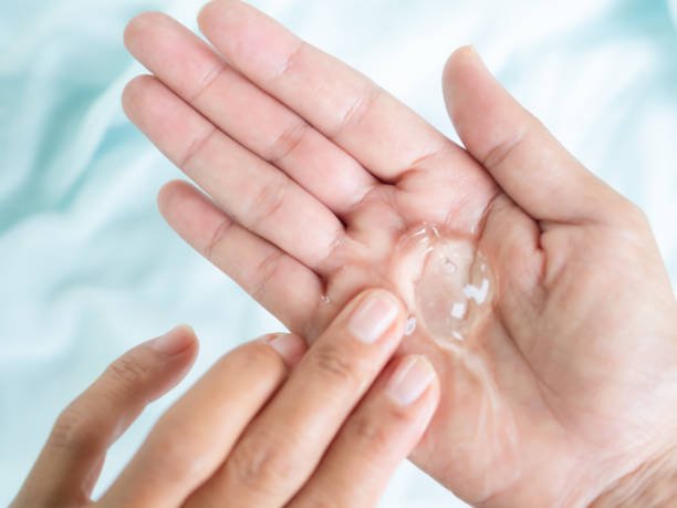Gentle gel cleanser used for acne-prone teenage skin