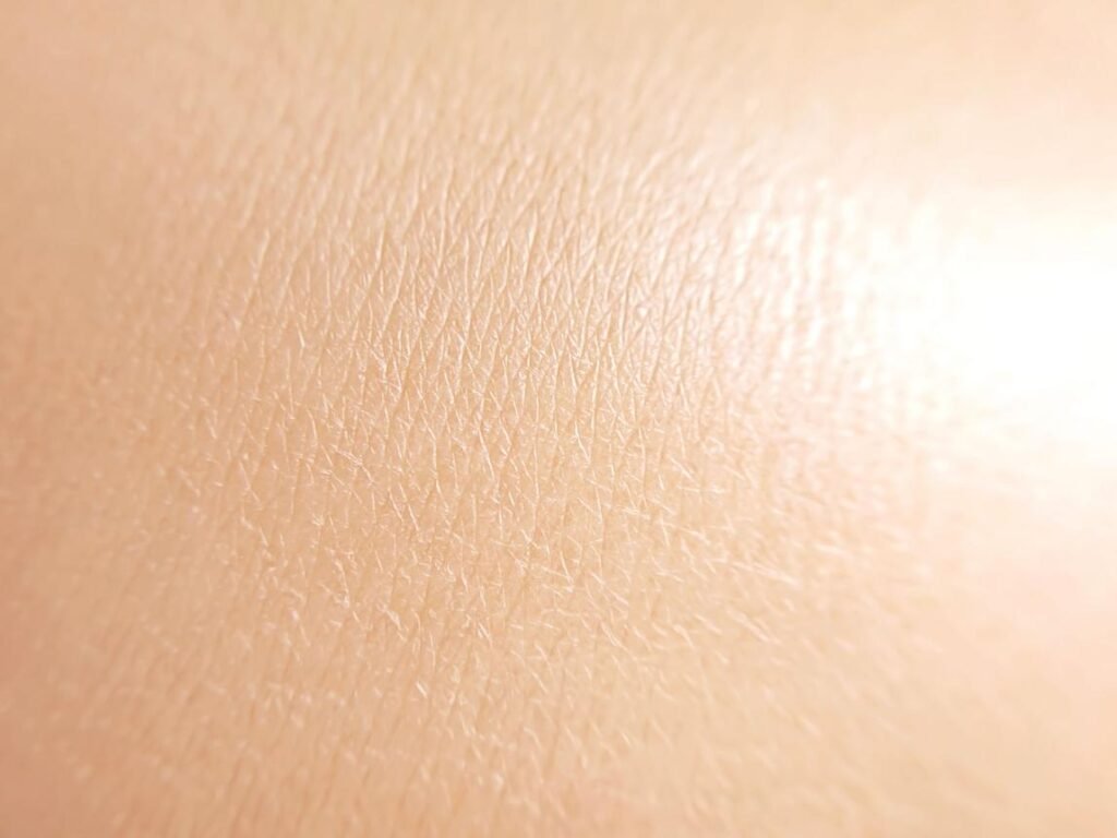 Healthy calm skin after proper barrier repair routine