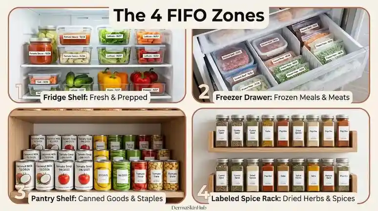 4 FIFO Rules for Safer Food Storage Zone-by-Zone" section.