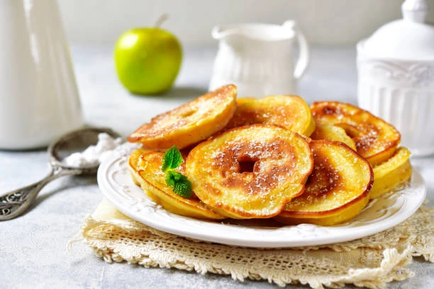 Air Fryer Apple Fritters