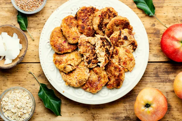 Oatmeal Apple Fritters